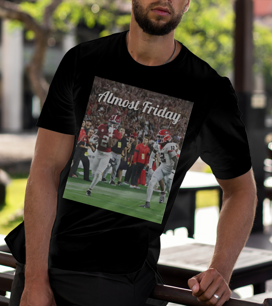 Almost Friday Ryan Williams Alabama Football Action T-Shirt