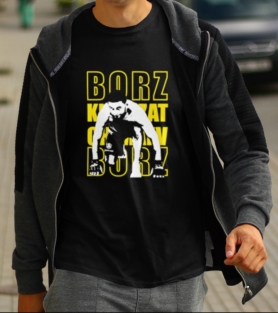 Khamzat Chimaev Borz UFC MMA Fighter T-Shirt