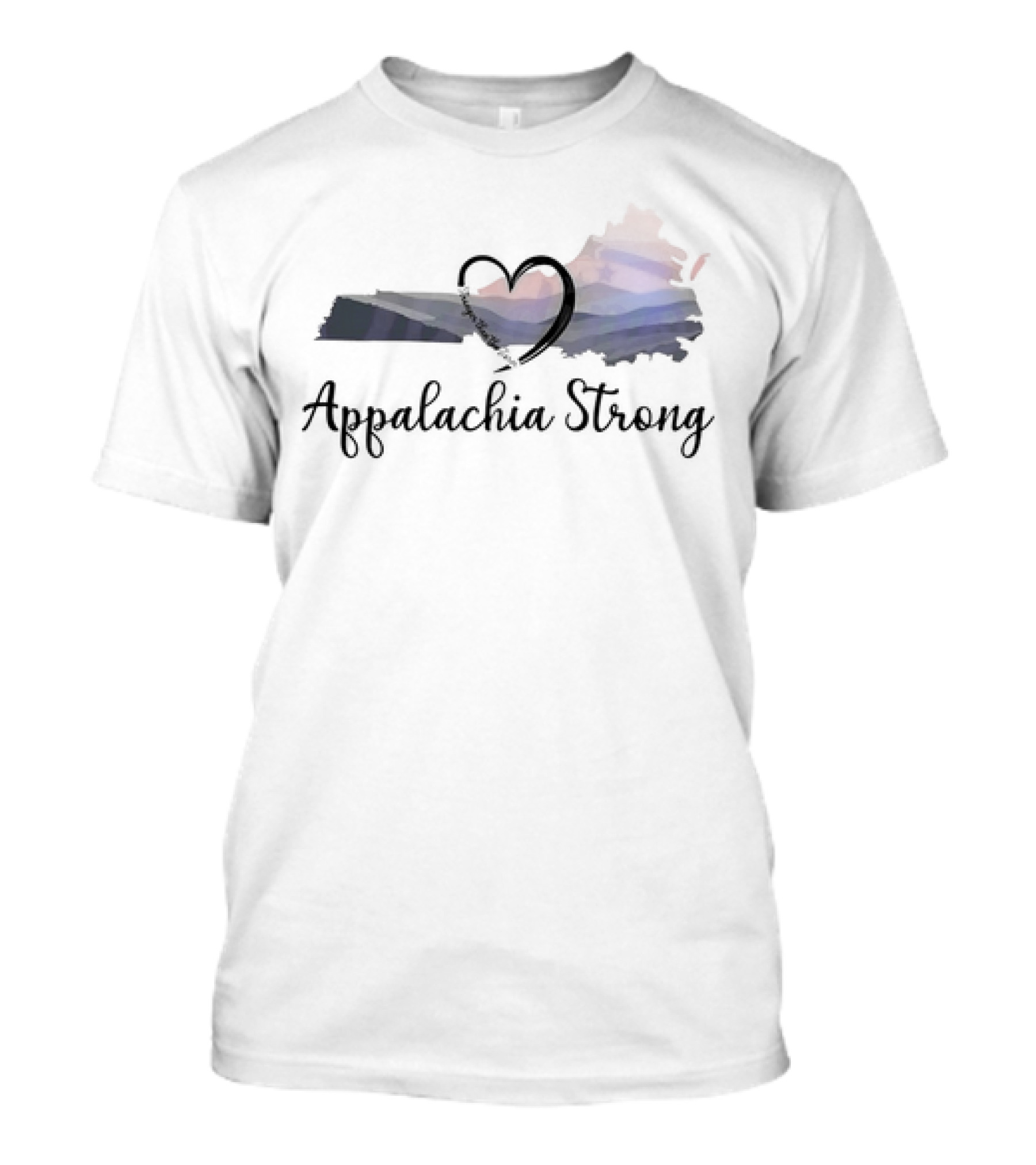 Appalachia Strong Heart Hurricane Helene Strong Than The Storm T-Shirt