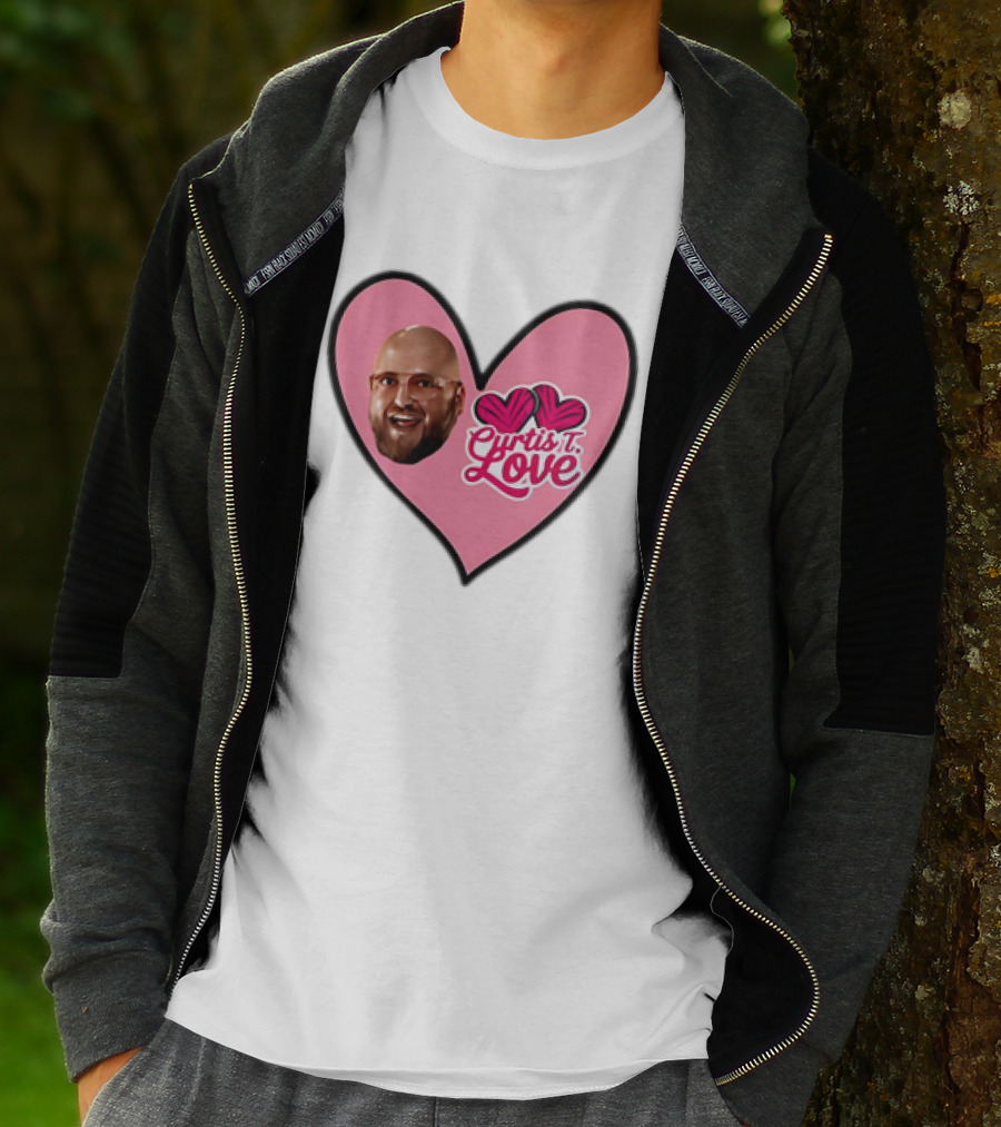 Curtis Axel WWE Curtis I Love Heart T-Shirt