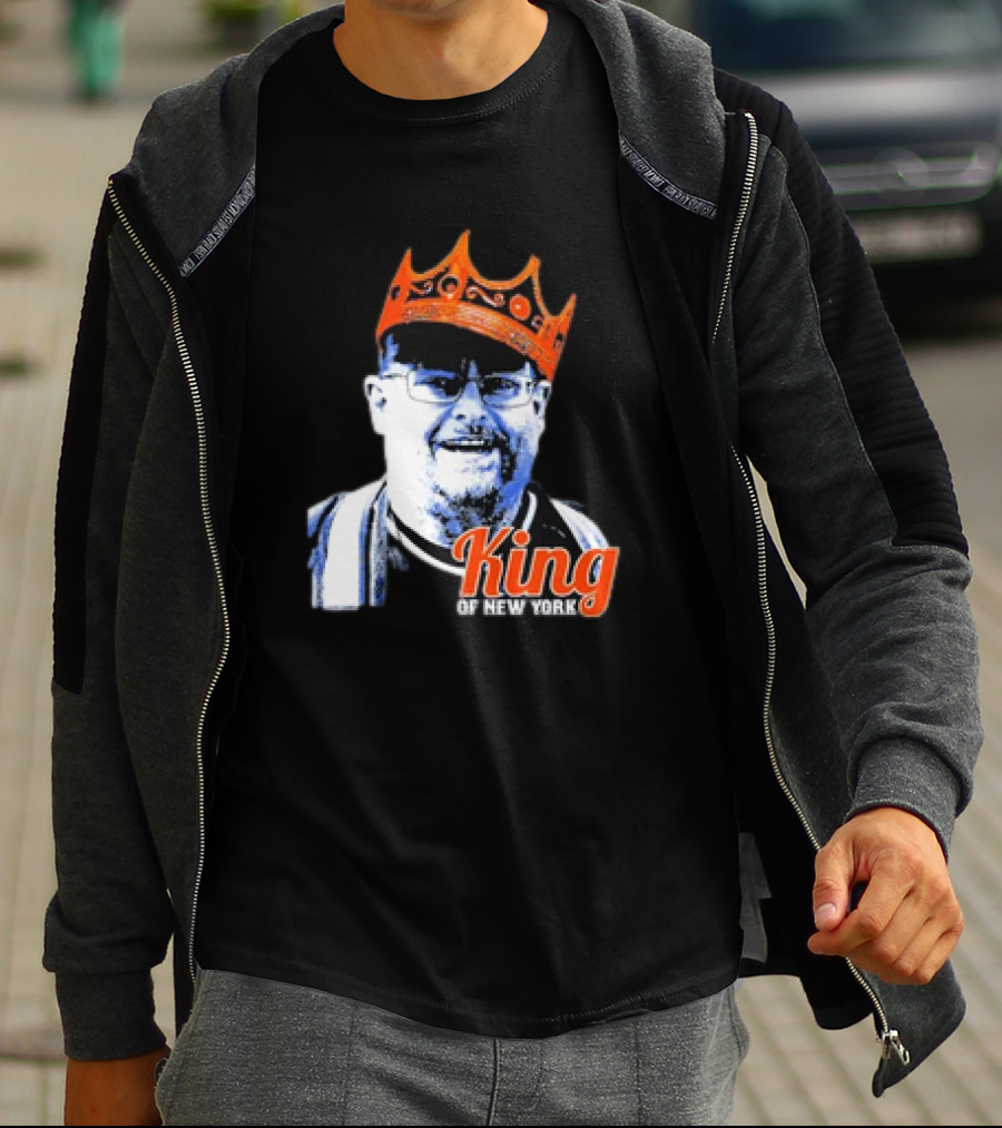 King Of New York Baseball Frank Fleming T-Shirt