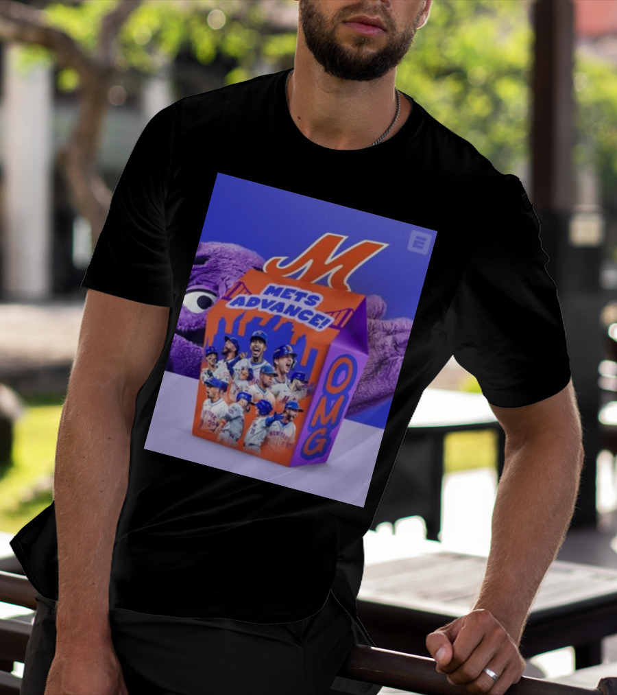 OMG Mets Advance Moving On To The NLCS T-Shirt