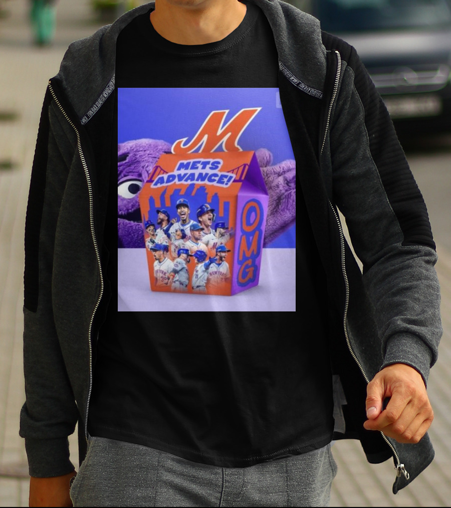 OMG Mets Advance Moving On To The NLCS T-Shirt