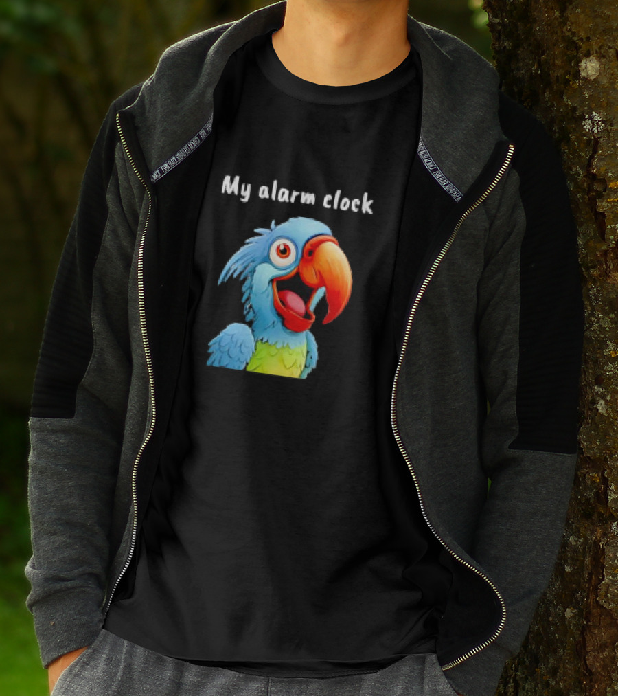 My Alarm Clock Parrot Alarm T-Shirt