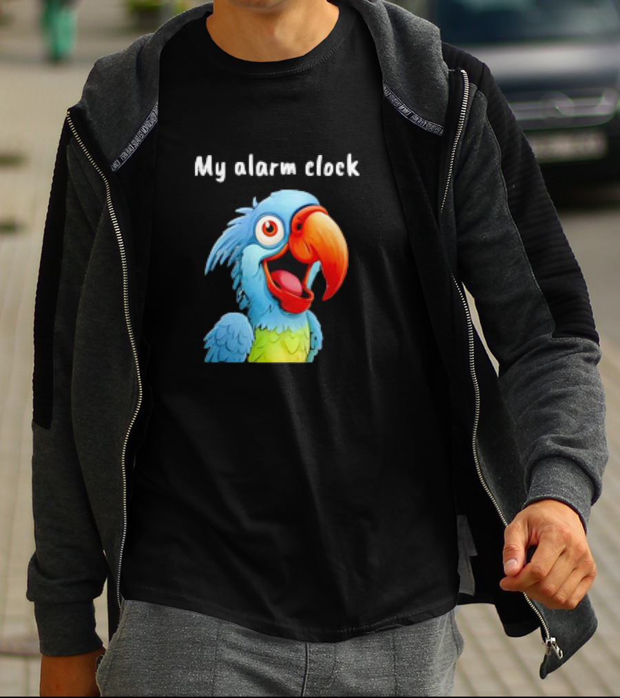 My Alarm Clock Parrot Alarm T-Shirt