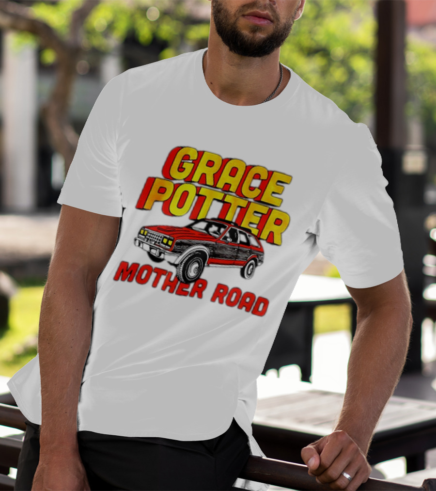 Grace Potter Mother Road Retro Car T-Shirt