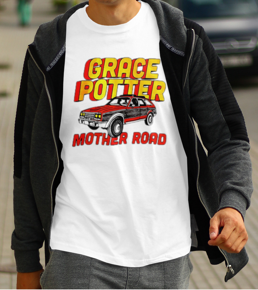 Grace Potter Mother Road Retro Car T-Shirt