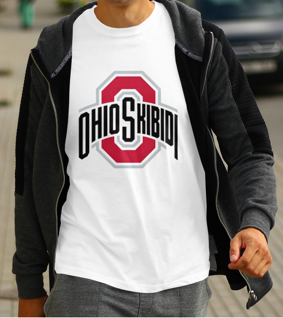 Ohio Skibidi Ohio State Buckeyes T-Shirt