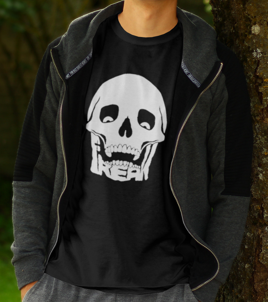 Freak Premium Fluorescent Skull Real T-Shirt