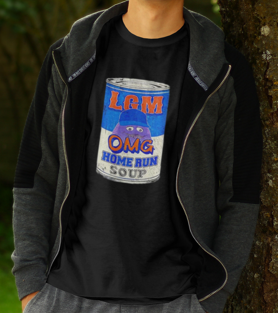 LGM OMG Home Run Soup New York Retro T-Shirt