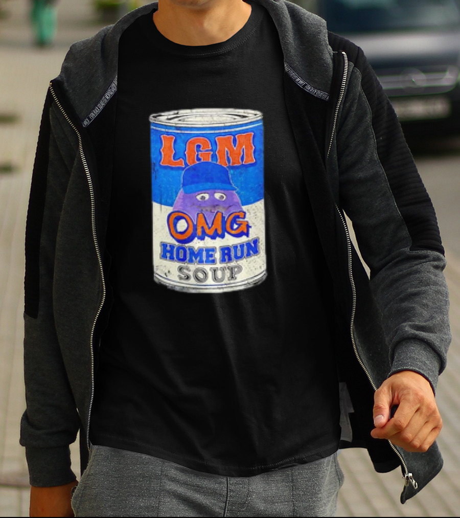 LGM OMG Home Run Soup New York Retro T-Shirt