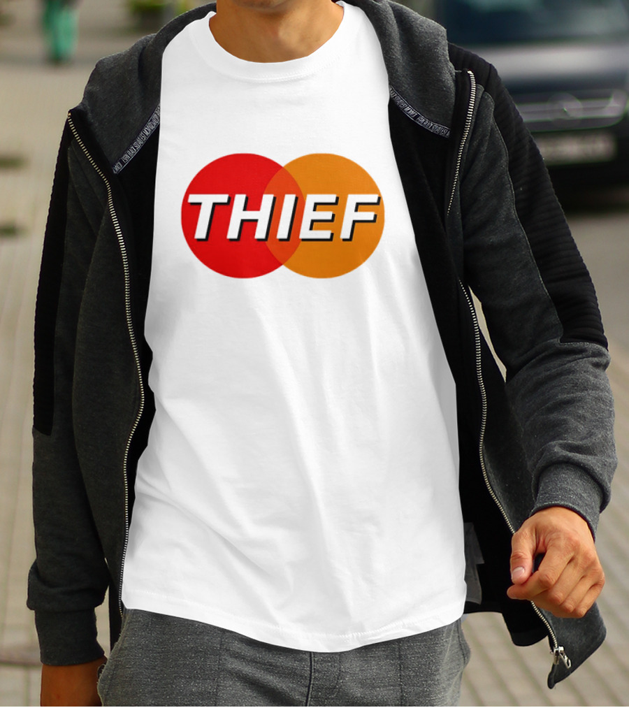 MasterCard Parody THIEF T-Shirt