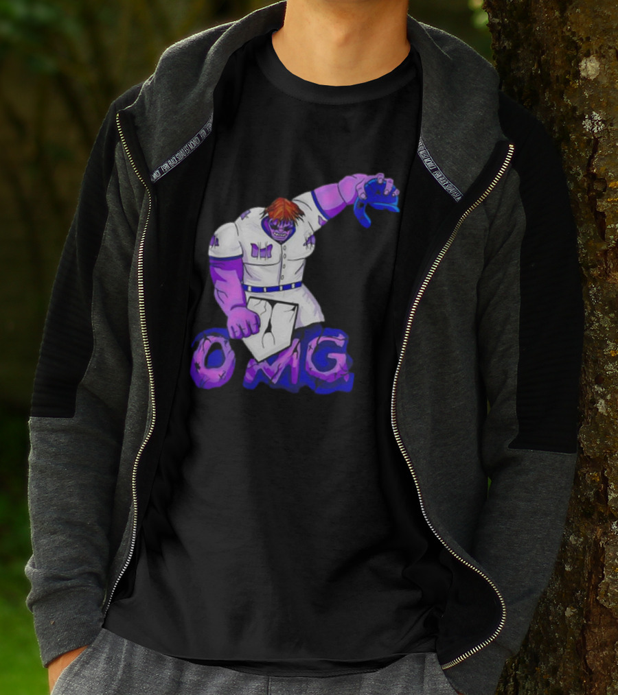 Omg New York Mets Winker Smash Postseason T-Shirt