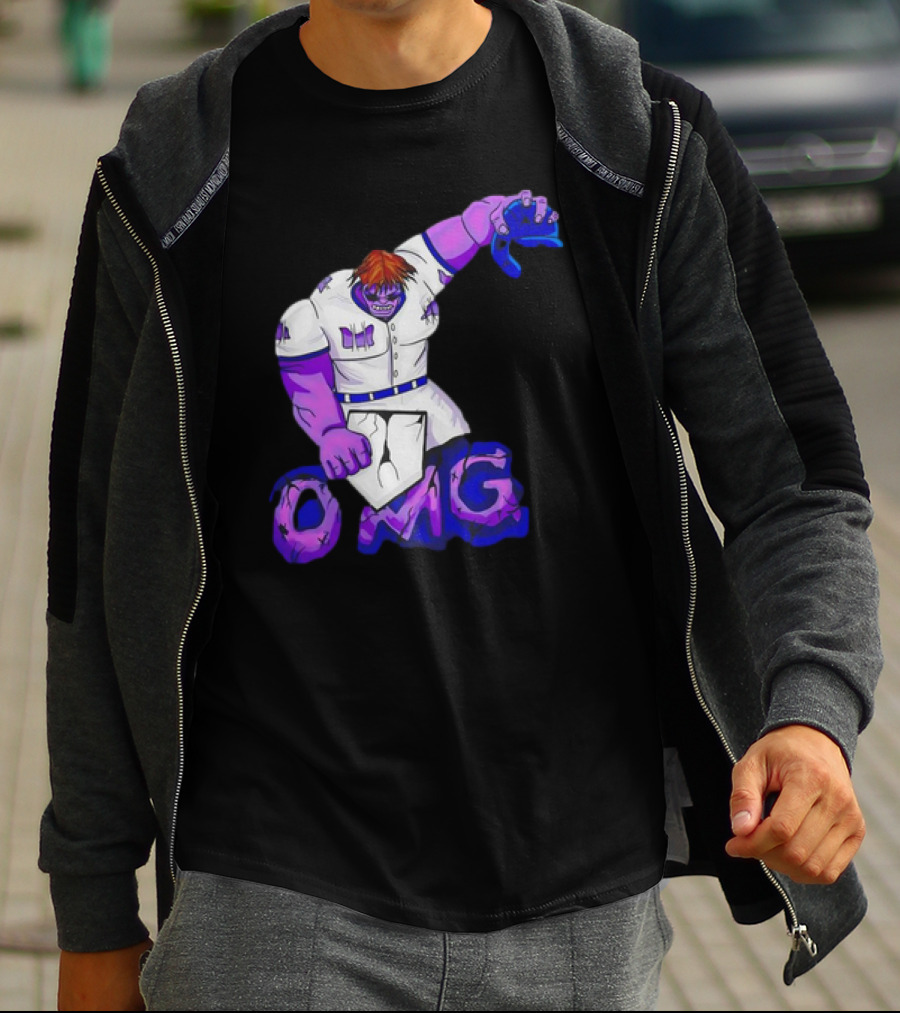 Omg New York Mets Winker Smash Postseason T-Shirt