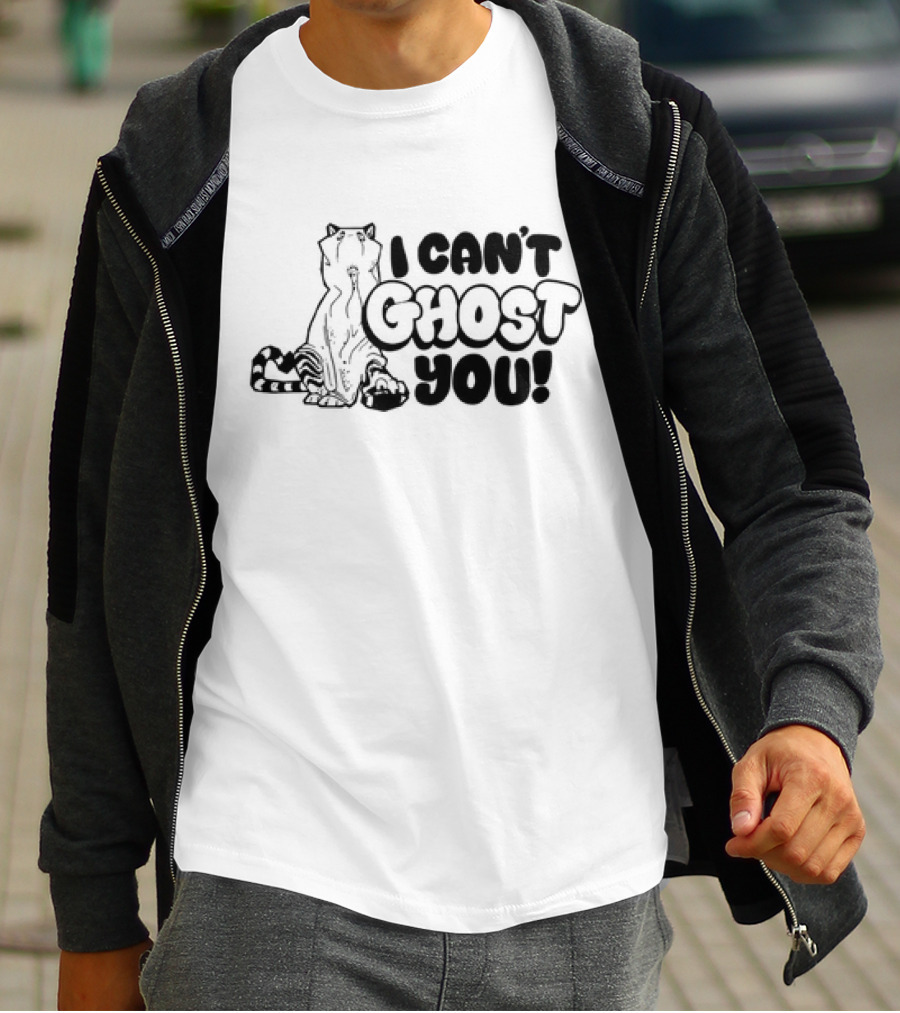 I Can’t Ghost You Tiger T-Shirt