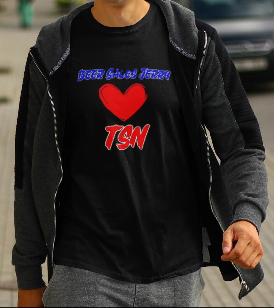 Beer Sales Jerry Love Heart TSN T-Shirt