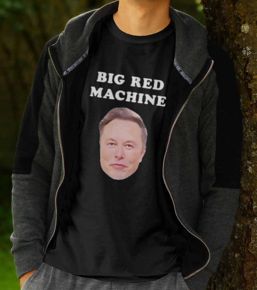 Elon Musk Big Red Machine T-Shirt
