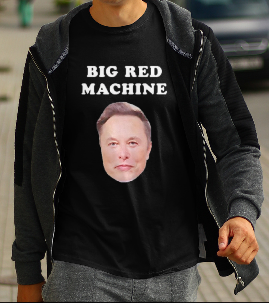 Elon Musk Big Red Machine T-Shirt