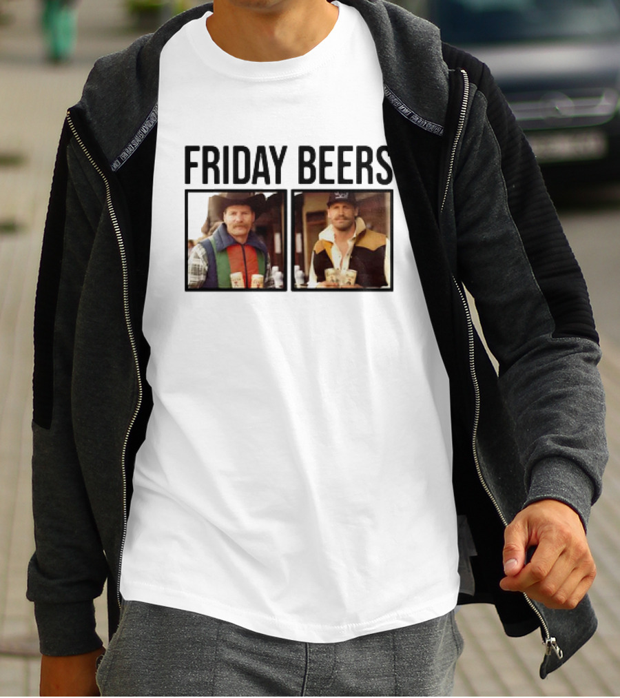 Friday Beers Chase Rice Duo Vintage Look T-Shirt