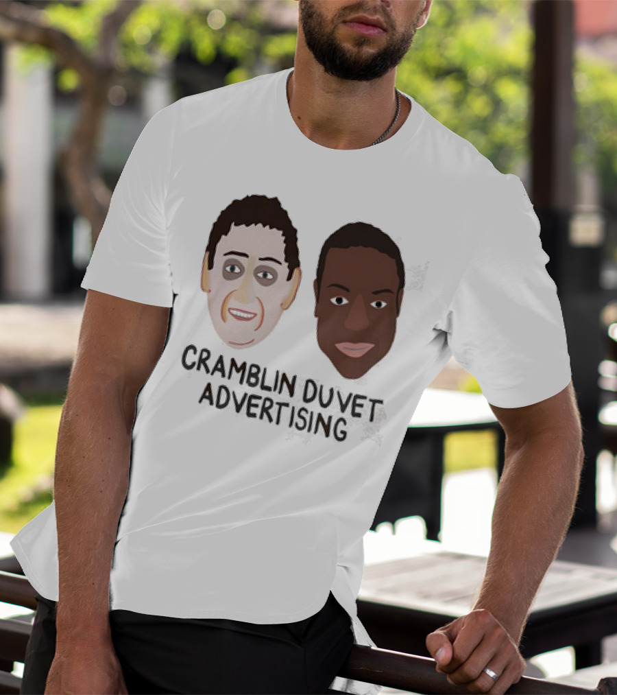 Cramblin Duvet Advertising Faces T-Shirt