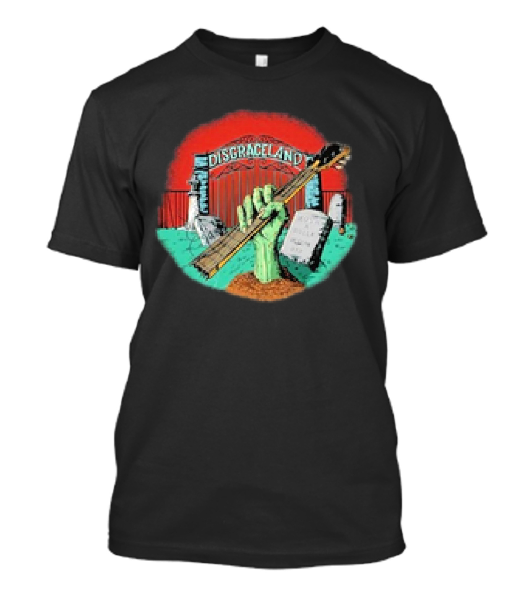 Disgraceland Double Elvis Graveyard T-Shirt