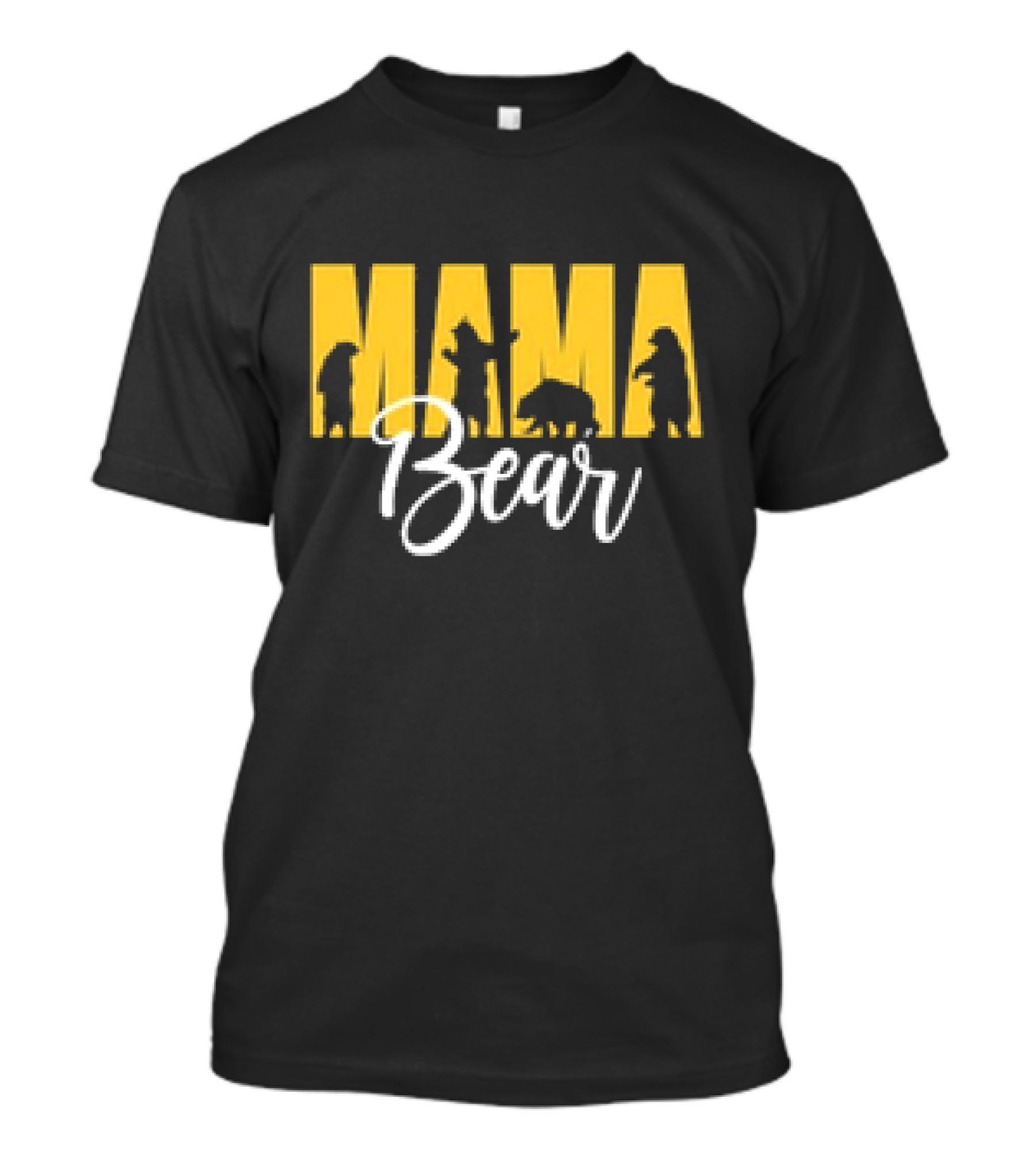 MAMA Bear Mom Life Mother’s Day T-Shirt