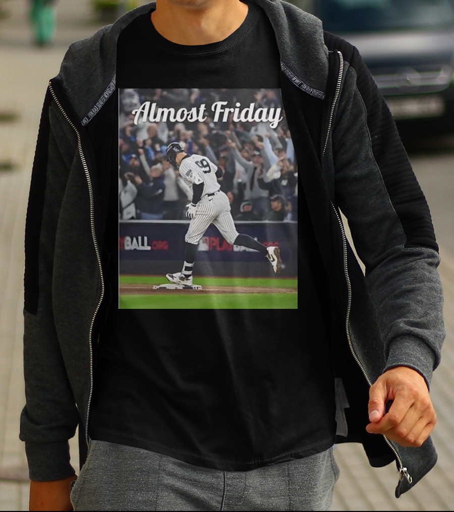 Almost Friday New York Yankees Captain Judge T-Shirt
