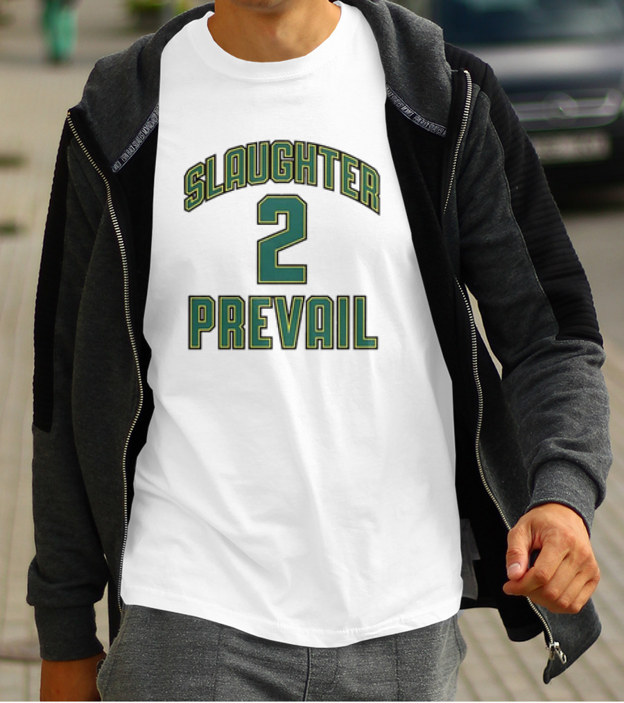 Slaughter 2 Prevail Hockey Jersey Number T-Shirt