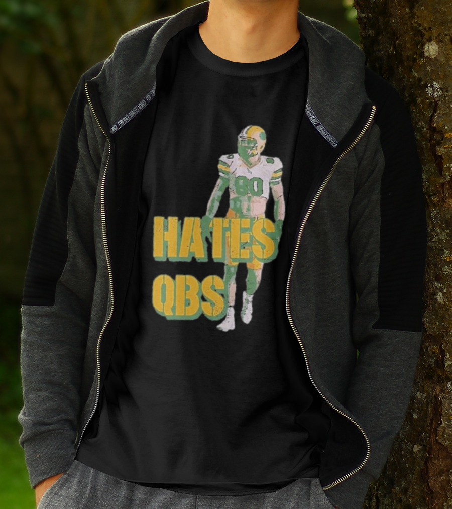 Donald Driver 80 Hates QBs T-Shirt
