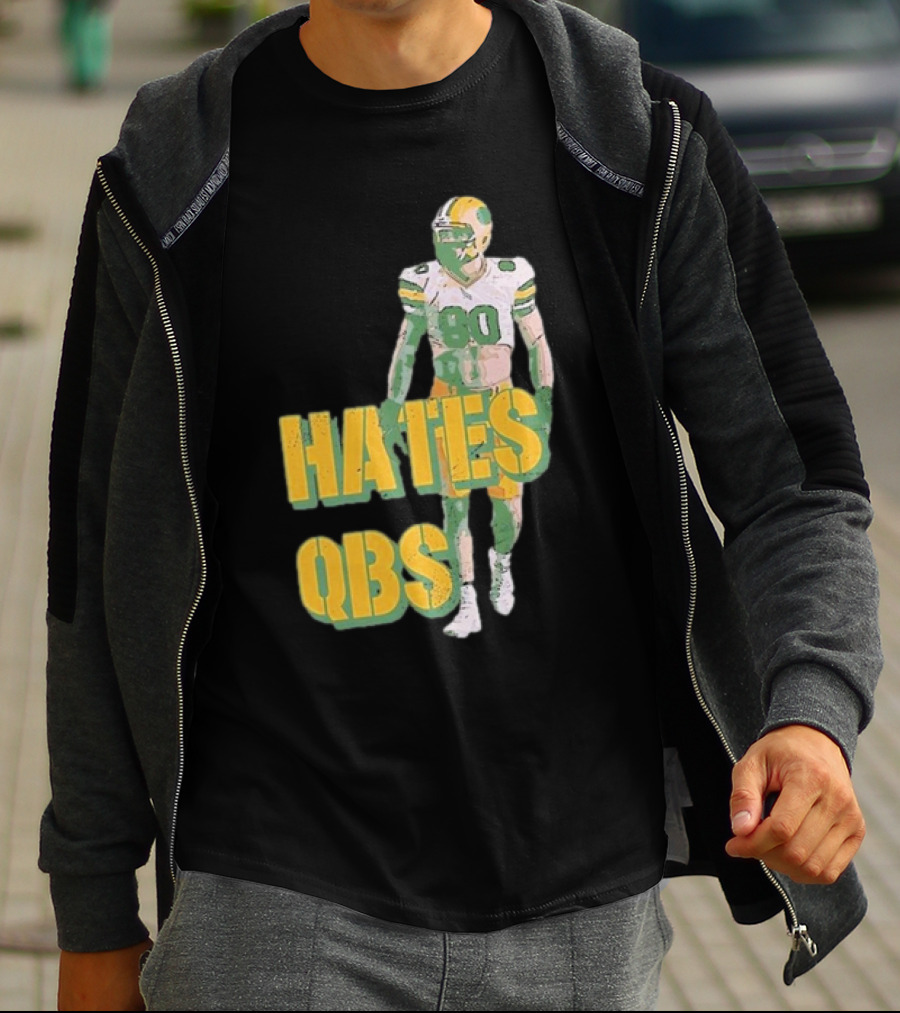 Donald Driver 80 Hates QBs T-Shirt
