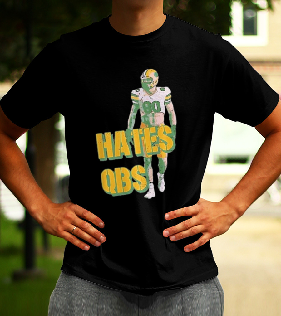 Donald Driver 80 Hates QBs T-Shirt