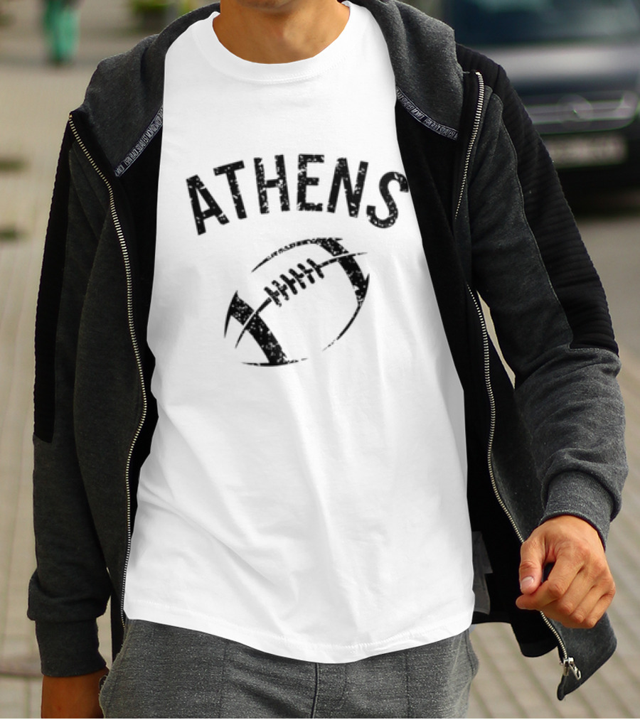 Clay Travis Outkick Athens Football T-Shirt