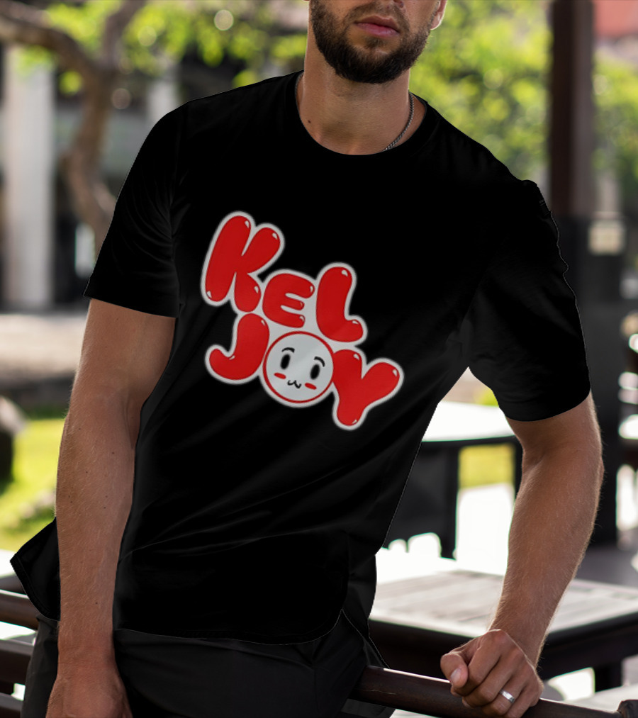 Kel Joy Cute Character Face T-Shirt
