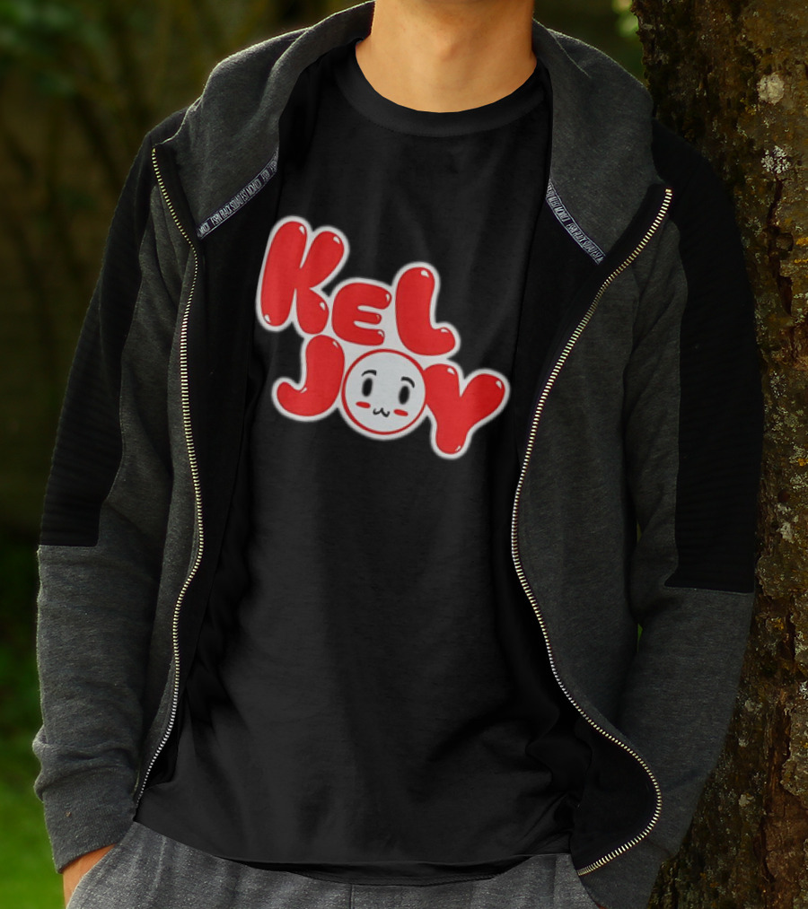 Kel Joy Cute Character Face T-Shirt