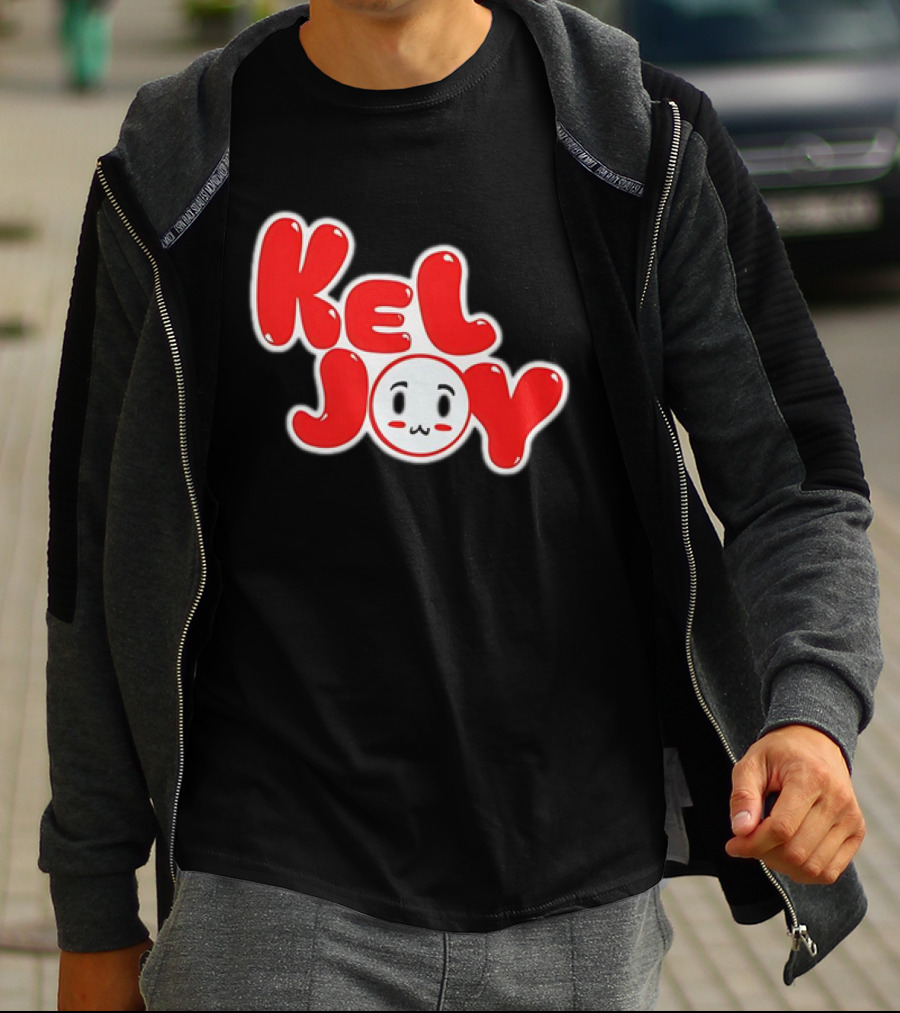 Kel Joy Cute Character Face T-Shirt
