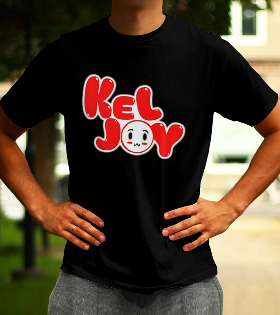 Kel Joy Cute Character Face T-Shirt