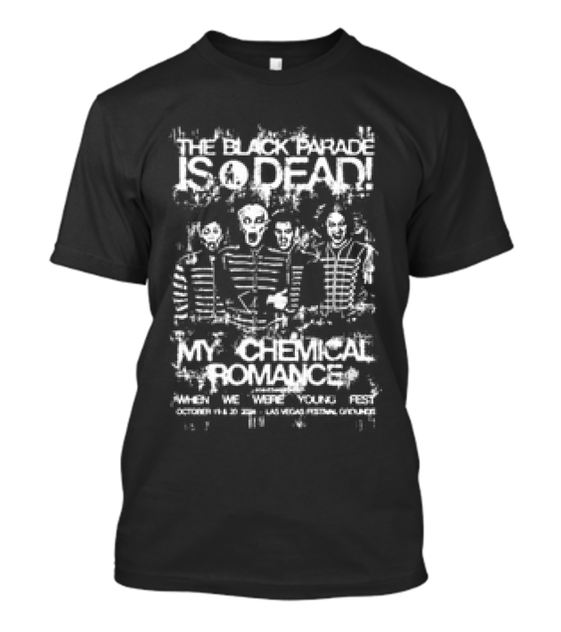 The Black Parade Is Dead My Chemical Romance When We Were Young Fest Las Vegas October 21 23 T-Shirt