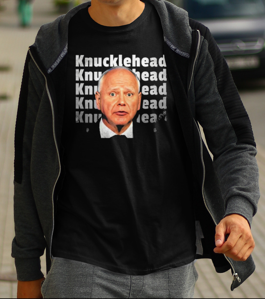 Knucklehead Knucklehead Knucklehead Knucklehead Tim Walz Vintage T-Shirt
