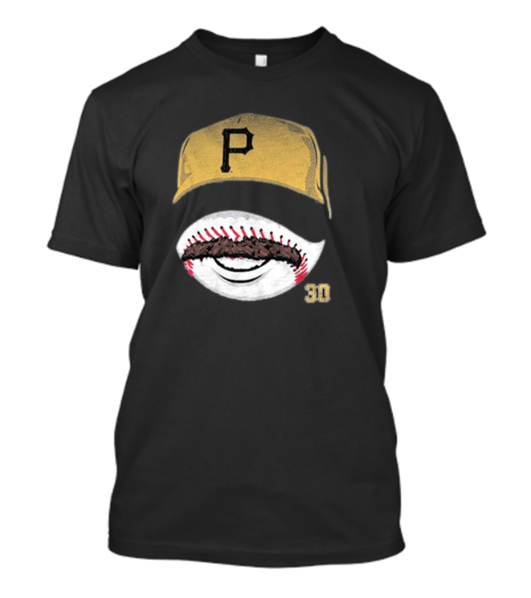 Paul Skenes Pittsburgh Pirates Mustache Baseball Cap 30 T-Shirt