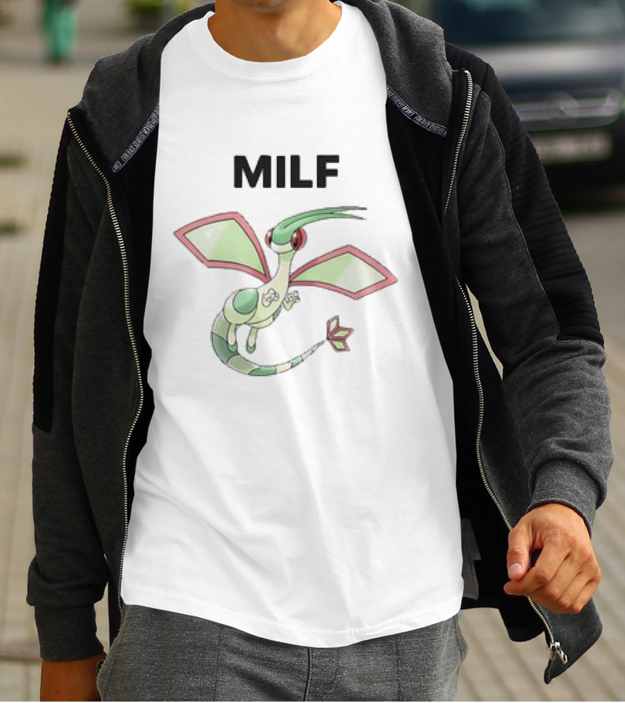 MILF Flygon Pokemon Anime Cartoon T-Shirt