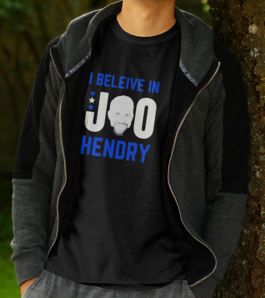 I Believe In Joe Hendry Star Face图案 T-Shirt