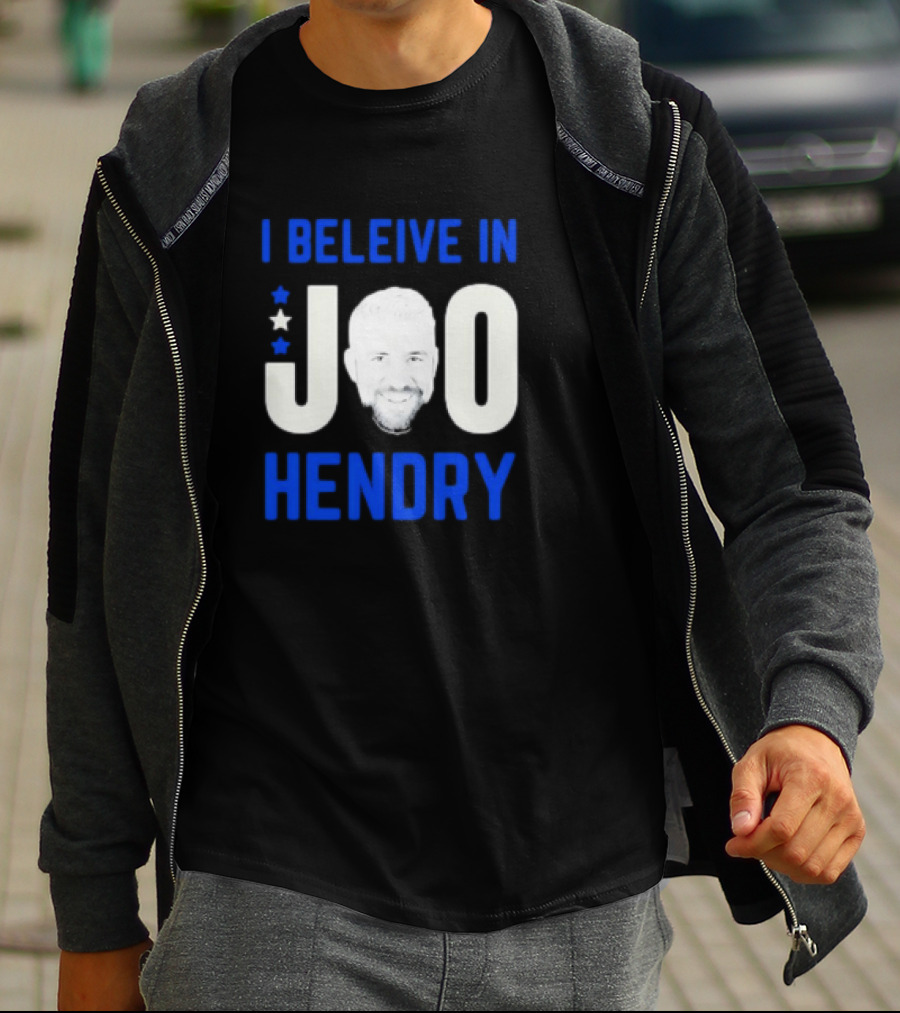 I Believe In Joe Hendry Star Face图案 T-Shirt