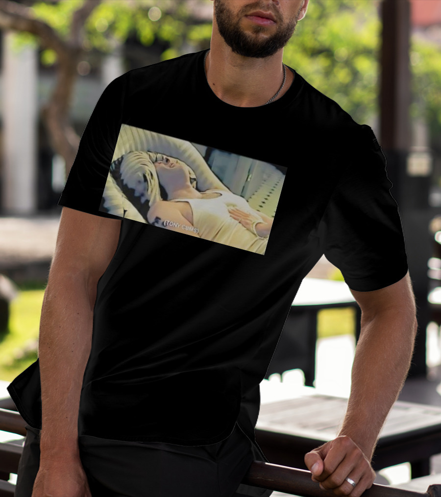 Tony Cums Retro Vintage Scene T-Shirt