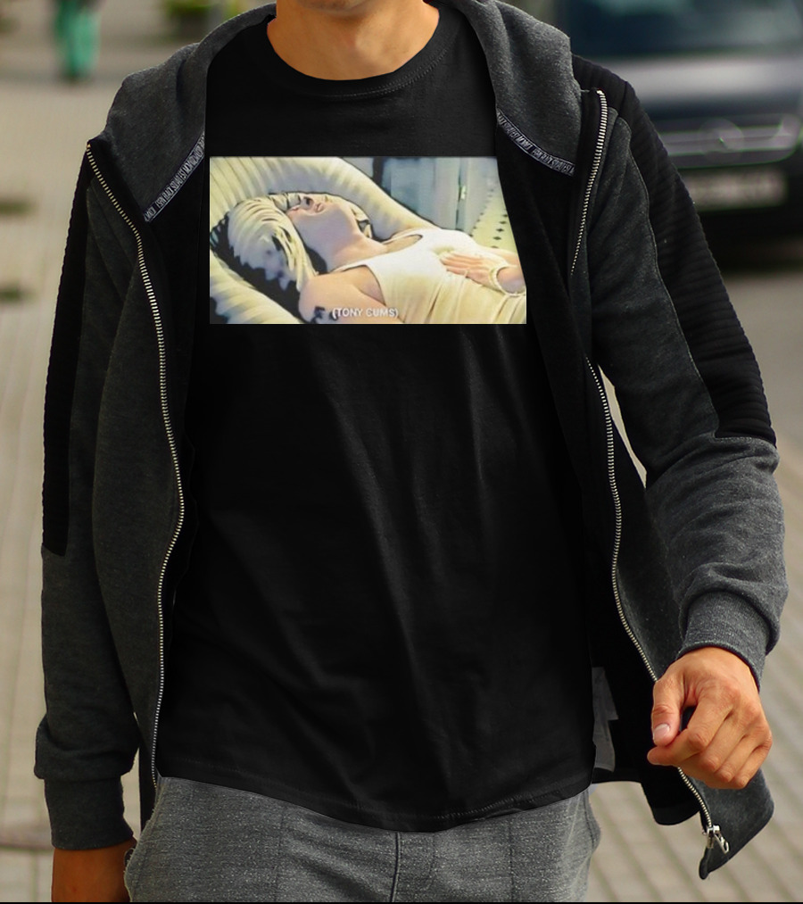 Tony Cums Retro Vintage Scene T-Shirt