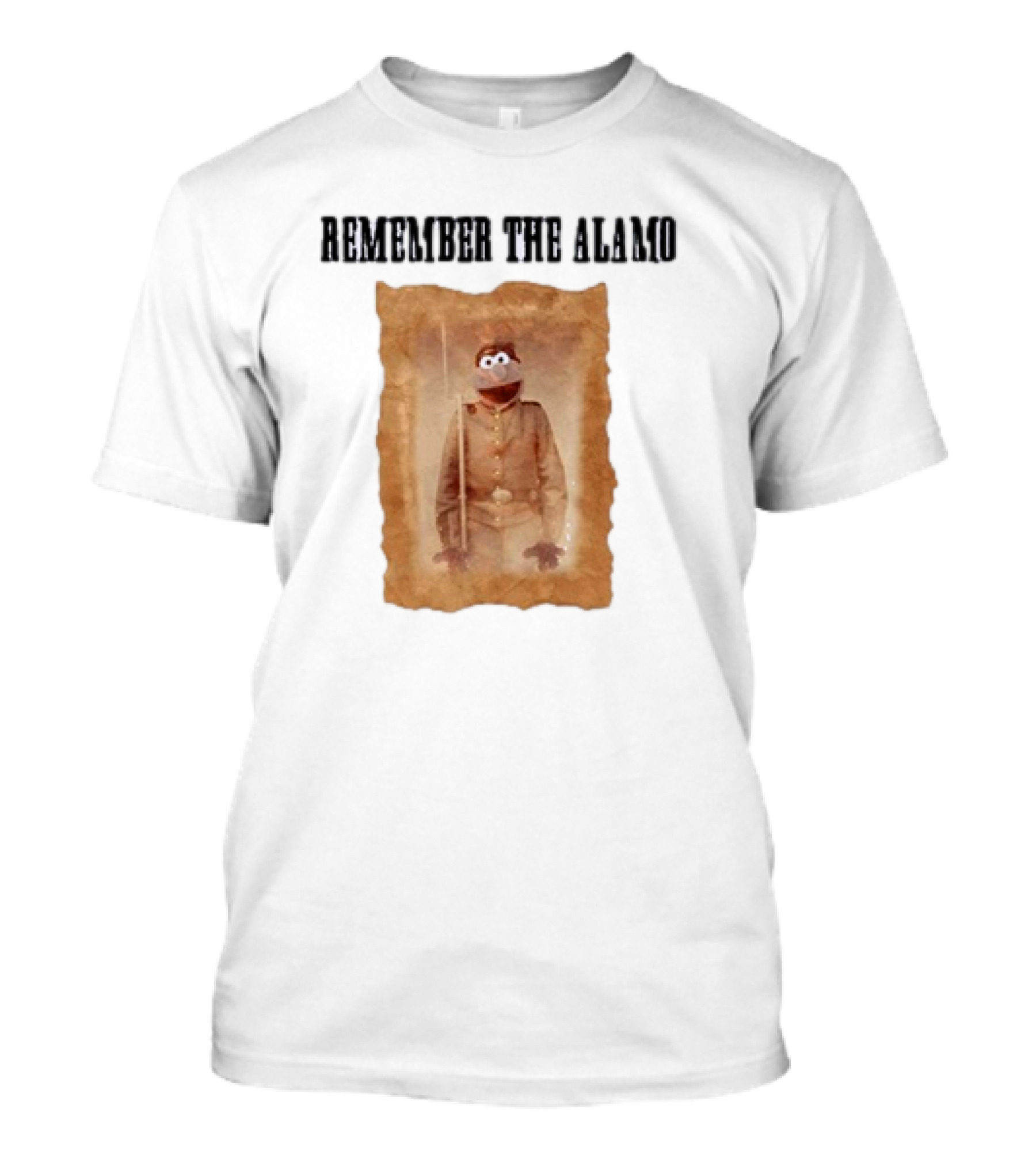Remember The Alamo Funny Puppet T-Shirt