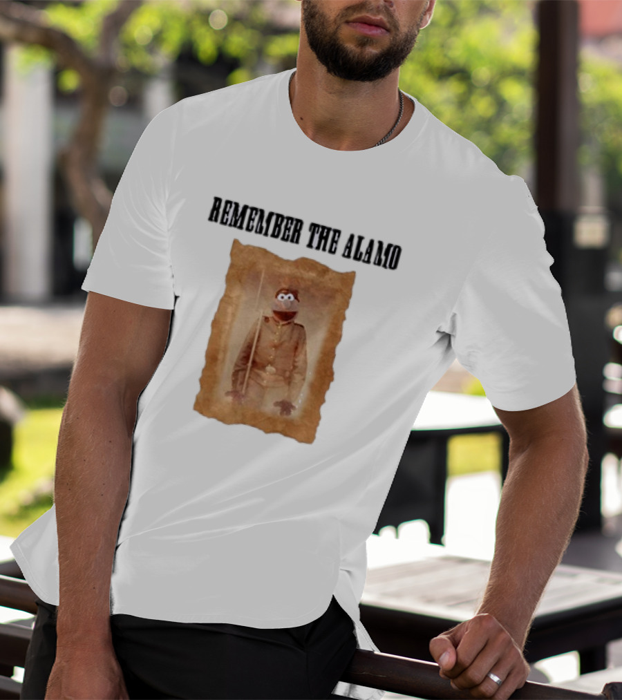 Remember The Alamo Funny Puppet T-Shirt