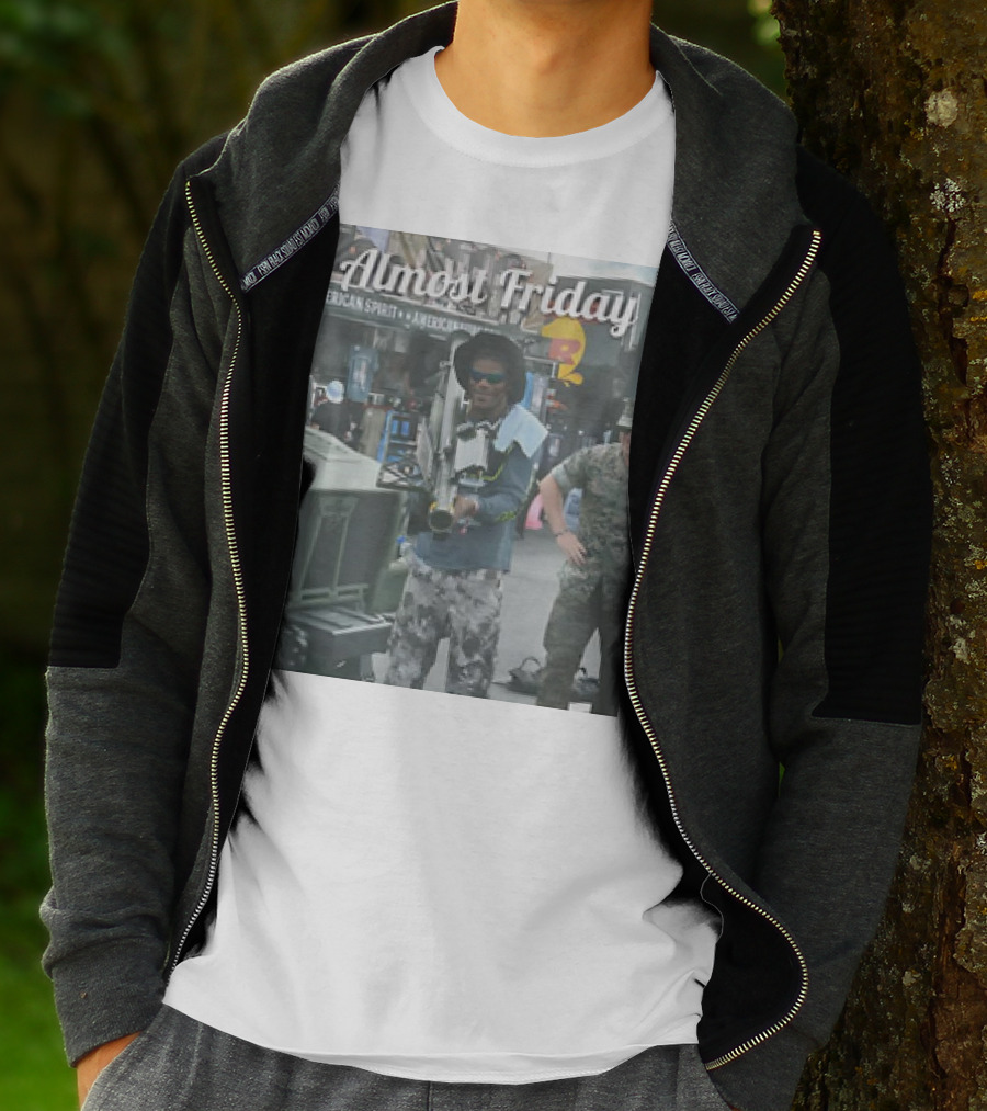 Almost Friday Rocket Launcher Fun Lamar Jackson T-Shirt