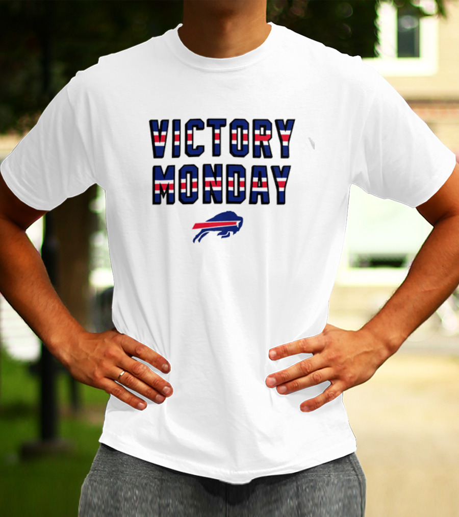 Buffalo Bills Victory Monday Bold Team Spirit T-Shirt