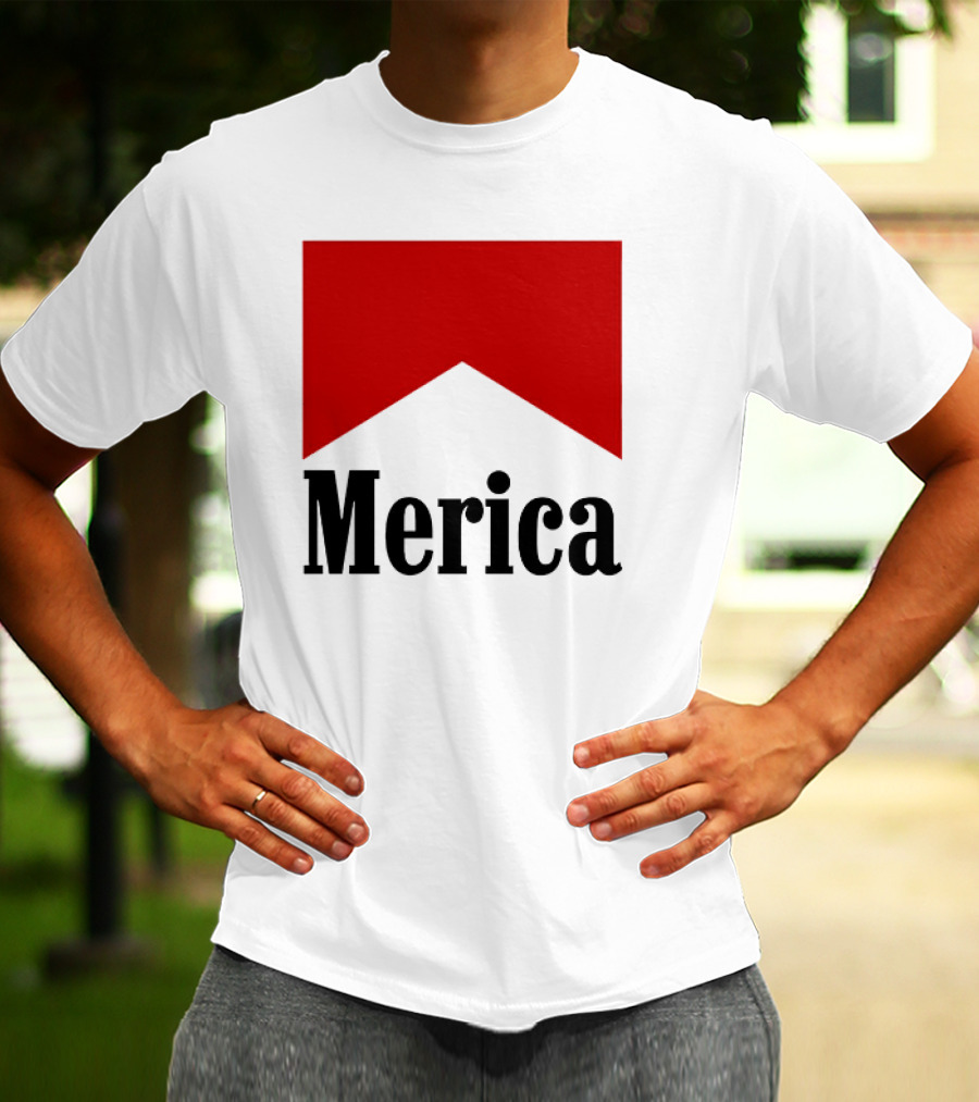 Merica Red Chevron T-Shirt