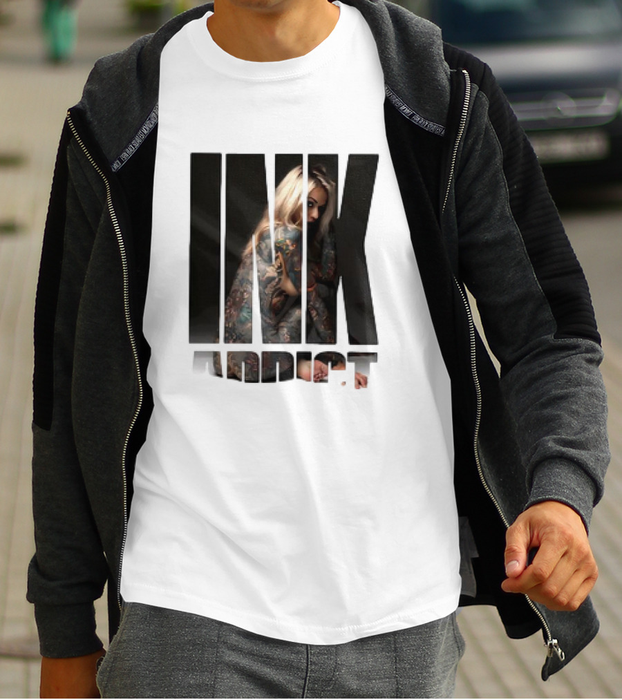 Ink Addict Sarah Maillet Retro T-Shirt